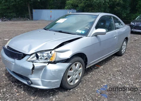 2001 Honda Civic Ex from USA, damaged, VIN 1HGEM21971L109432